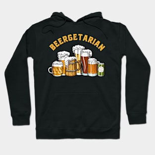 Funny Brewing Beer Lovers Beergetarian Hoodie